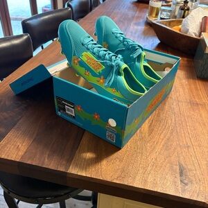 Puma Kids Blue Floral Sneakers